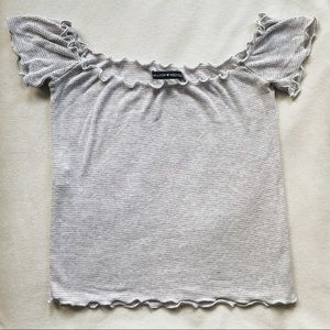 Anya Top in Heather Grey